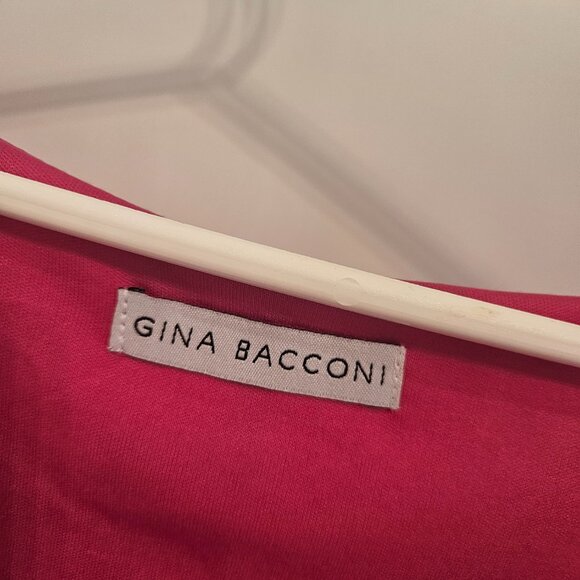 GINA BACCONI WRAP DRESS - PRISTINE! - Picture 3 of 7